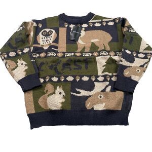Aoklok Grandpa Animal Sweater